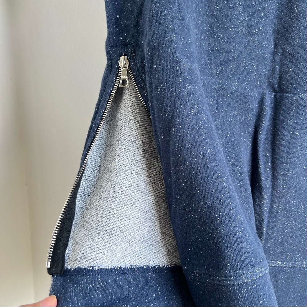 KITH x John Elliott + Co Villain Hoodie Speckled Navy Tokyo Sakura Project Med - Picture 4 of 9